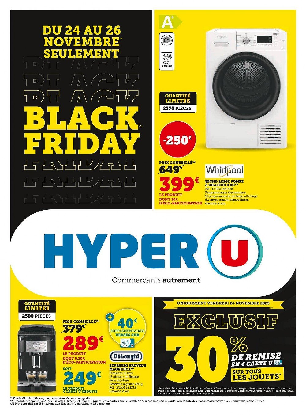 catalogue hyper u black friday