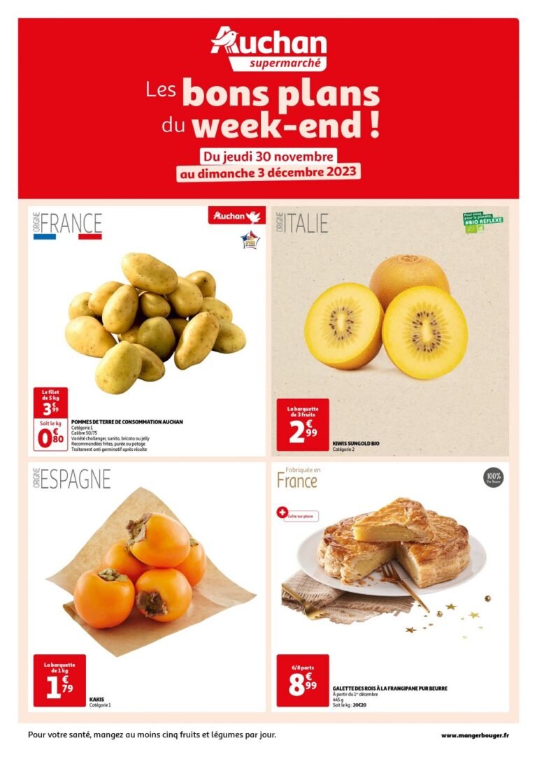 catalogue auchan