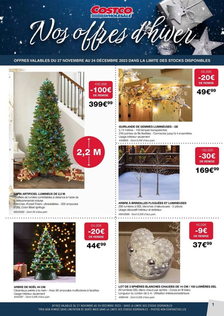 catalogue costco